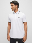 Boss Polo s&auml;rk Paddy Pro 50469102 Valge Regular Fit