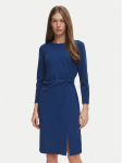 Calvin Klein Kokteilikleit LV044H004G Tumesinine Slim Fit