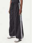 adidas Dressip&uuml;ksid Firebird Adilenium Twill 3S Cargo Trousers KQ6428 Must Relaxed Fit