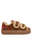 Inuikii Tossud Lila Shearling Low Velcro 1001.001.0561.150 Pruun