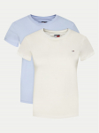 Tommy Jeans T-s&auml;rkide komplekt DW0DW21366 V&auml;rviline Slim Fit