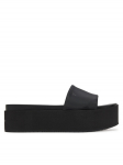 Calvin Klein Jeans Pl&auml;tud Flatform Sandal Slide In Nylon YW0YW01791 Must