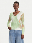 Desigual Kampsun Oulu 25WWJF13 Roheline Regular Fit