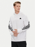 adidas Pluus Future Icons 3-Stripes Hoodie IC6720 Valge Regular Fit