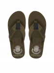 Tommy Hilfiger Varbavahesandaalid Patch Hilfiger Beach Sandal FM0FM05804 Roheline