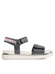 Tommy Hilfiger Sandaalid Platform Velcro Sandal T3A2-32760-0568 S Tumesinine 37