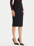 Elisabetta Franchi Pliiatsseelik GO-159-61E2-110 Must Slim Fit