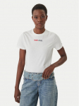 Tommy Jeans T-s&auml;rk DW0DW22277 Valge Regular Fit