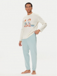 United Colors Of Benetton Pidžaama 30964P02Y Beež Regular Fit