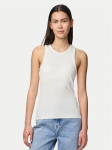 Pieces Top Ruka 17133673 Valge Slim Fit