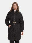 TWINSET Kevad-s&uuml;gis jope 252TP2130 Must Regular Fit