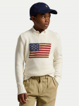 Polo Ralph Lauren Kampsun 323668285006 Valge Regular Fit