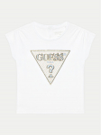 Guess T-s&auml;rk K5GI12 K6YW4 Valge Boxy Fit