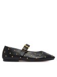 Tommy Hilfiger Baleriinad Th Buckle Leather Stud Ballerina FW0FW09541 Must