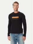 EA7 Emporio Armani Pikkade varrukatega T-s&auml;rk 7M002417 AF10373 UC001 Must Slim Fit