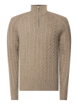 BOSS Kampsun H-Furore 50570640 Pruun Regular Fit