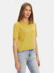 United Colors Of Benetton Kampsun 1091D10D5 Kollane Relaxed Fit