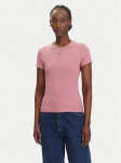 Tommy Jeans T-s&auml;rk Essential DW0DW17383 Roosa Slim Fit