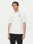 HUGO Polo s&auml;rk Dodac_RB 50542748 Valge Regular Fit