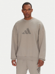 adidas Pluus Future Icons 3 Bar Logo JI8771 Beež Loose Fit XL