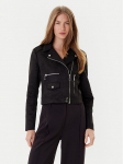 Morgan Tehisnahast jope 241-GOUSMI Must Regular Fit 36