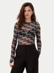HUGO Pikkade varrukatega T-s&auml;rk 50534837 Must Slim Fit