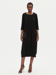 Joseph Ribkoff Kootud kleit 251198 Must Regular Fit 40
