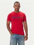 Pepe Jeans T-s&auml;rk Original Stretch N PM5010132 Punane Regular Fit