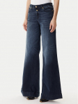 Versace Jeans Couture Teksad 79HAB561 CDWAB Tumesinine Wide Leg