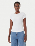 Tommy Jeans T-s&auml;rk Badge DW0DW17881 Valge Slim Fit
