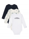 Tommy Hilfiger Laste bodide komplekt Monotype KN0KN02198 V&auml;rviline