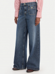 Tommy Hilfiger Teksad WW0WW49387 Sinine Wide Leg