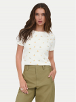 ONLY T-s&auml;rk Fenja 15347986 Valge Slim Fit
