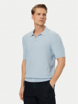 BOSS Polo s&auml;rk H-Natalo 50561613 Sinine Regular Fit