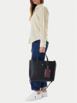 Tommy Hilfiger K&auml;ekott Th Icon Satchel Mono AW0AW18123 Tumesinine