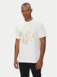Versace Jeans Couture T-s&auml;rk 78GAHT01 Valge Regular Fit