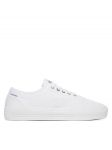 Tommy Hilfiger Tenniskingad Th Vulc Cup Long Lace Canvas FM0FM05874 Valge