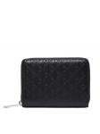 Calvin Klein Rahakott Emblem Emboss Zip Coin Pouch LV04D1087G Must