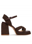 Casta&ntilde;er Espadrillid Valle 23116 Pruun