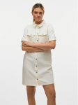 Vero Moda Teksakleit Jennie 10309665 Valge Regular Fit