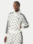 adidas Pluus Satin Polka Dots Tt Track Top KV1165 Kreemjas Regular Fit