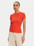 Tommy Jeans T-s&auml;rk Essential DW0DW17383 Oranž Slim Fit