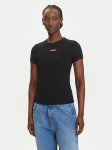 Tommy Jeans T-s&auml;rk Script Label DW0DW21402 Must Slim Fit S