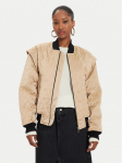 KARL LAGERFELD Bomber-jakk 245W1506 Beež Regular Fit 42