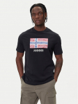 Napapijri T-s&auml;rk S-Drapeau Ss NP0A891K Must Regular Fit