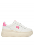 Tommy Jeans Tossud Tjw Basket Flatform EN0EN02981 Valge 42