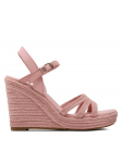 Tommy Hilfiger Espadrillid Essential Wedge Sandal FW0FW07159 Roosa