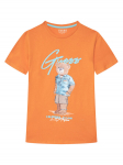 Guess T-s&auml;rk L6GI09 K8HM4 Oranž Regular Fit 10Y