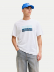 Jack & Jones T-s&auml;rk Fusion 12289863 Valge Regular Fit M