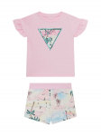 Guess Komplekti kuuluvad t-s&auml;rk ja &scaron;ortsid K6GG02 K6YW4 Heleроosa Regular Fit